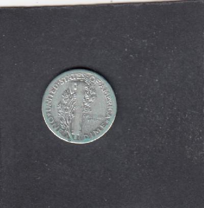 Beschrijving: 1 Dime MERCURY